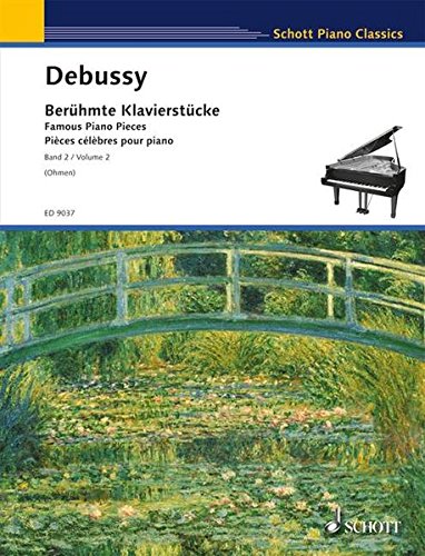 Claude Debussy - Famous Piano Pieces - For Easy Piano