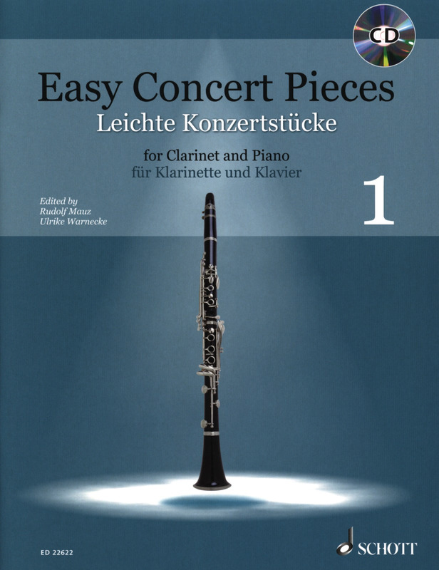 Easy Concert Pieces - For Clarinet And Piano - Vol.1 + CD
