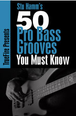 Stu Hamm - 50 Pro Bass Grooves You MUST Know DVD