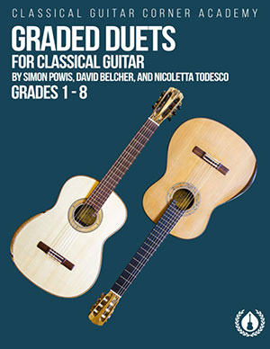 Graded Duets for Classical Guitar - Grades 1-8