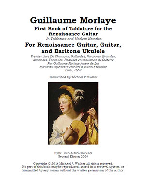 Guillaume Morlaye First Book For Baritone Ukulele