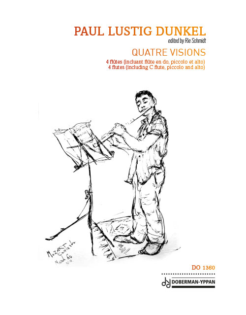 Paul Lustig DUNKEL - Quatre visions - For 4 Flutes