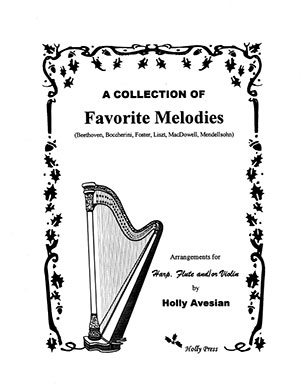 A Collection of Favorite Melodies For Harp And Small Ensemble