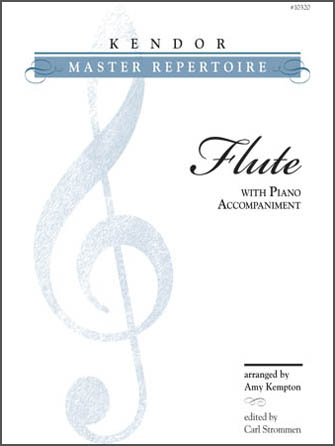 Kendor Master Repertoire - Flute with Piano Accompaniment + CD