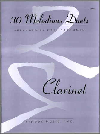 Kendor - 30 Melodious Duets - Clarinet