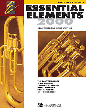 Essential Elements 2000 for Band - Baritone B.C. Book 1