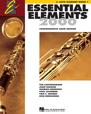 Essential Elements 2000 for Band - Eb Alto Clarinet Book 1