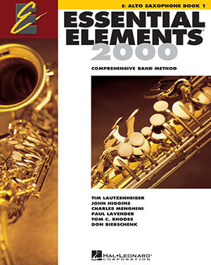 Essential Elements 2000 for Band - Eb Alto Saxophone Book 1