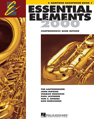 Essential Elements 2000 for Band - Eb Baritone Saxophone Book 1