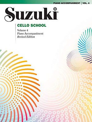 Suzuki Cello School, Vol. 4: Cello Part, With Piano Accompaniment