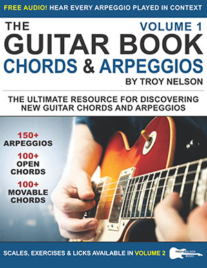 The Guitar Book: Volume 1: The Ultimate Resource for Discovering New Guitar Chords & Arpeggios + CD