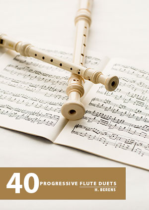 a 40 Progressive Flute Duets
