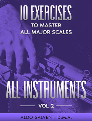 a 10 Exercises to Master All Major Scales Vol. 2