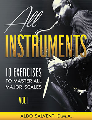 a 10 Exercises to Master All Major Scales Vol.1