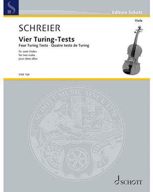 Anno Schreier - Four Turing Tests - For Two Violas