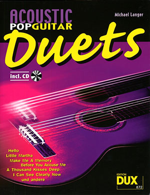 Acoustic Pop Guitar Duets + CD