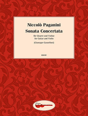 Paganini - Sonata Concertata - For Violin And Guitar
