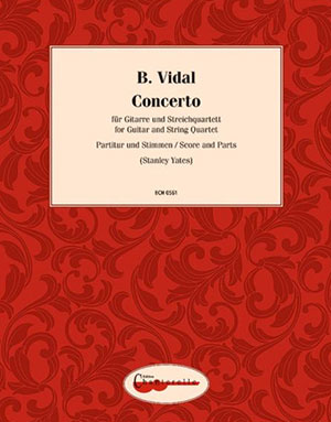 B. Vidal - Concerto - Guitar and String Quartet