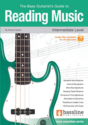The Bass Guitarist's Guide to Reading Music - Intermediate Level + CD