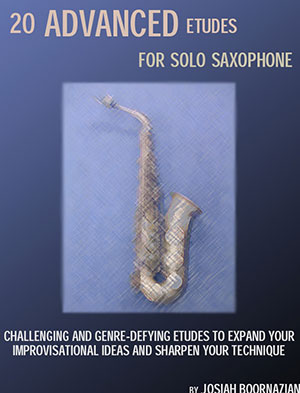 a 20 Advanced Etudes For Solo Saxophone + CD