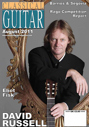 Classical Guitar Magazine - August 2011