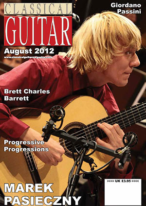Classical Guitar Magazine - August 2012