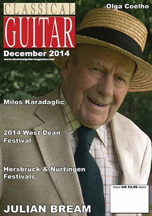 Classical Guitar Magazine - December 2014