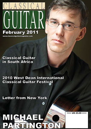 Classical Guitar Magazine - February 2011