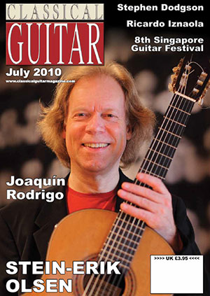 Classical Guitar Magazine - July 2010