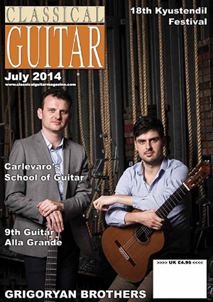 Classical Guitar Magazine - July 2014