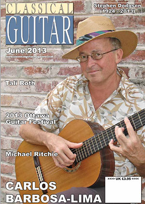 Classical Guitar Magazine - June 2013