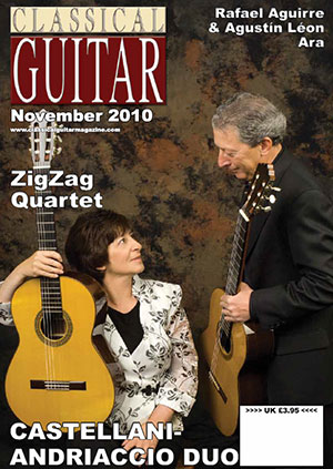 Classical Guitar Magazine - November 2010