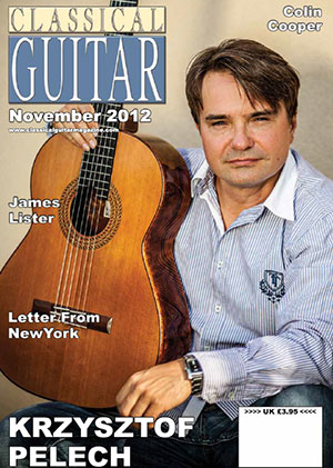 Classical Guitar Magazine - November 2012