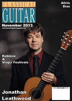 Classical Guitar Magazine - November 2013