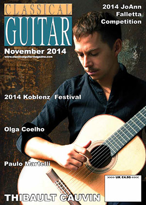Classical Guitar Magazine - November 2014