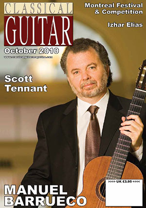 Classical Guitar Magazine - October 2010