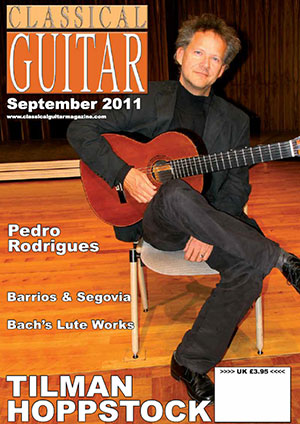 Classical Guitar Magazine - September 2011