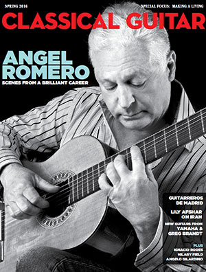 Classical Guitar Magazine - Spring 2016