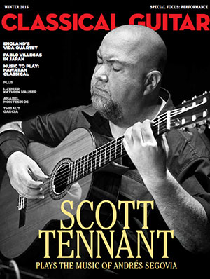 Classical Guitar Magazine - Winter 2016