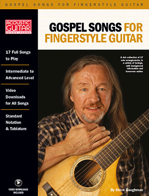 Gospel Songs for Fingerstyle Guitar Complete Edition Book + 2DVD