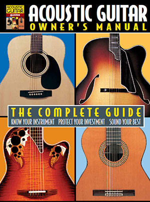 Acoustic Guitar Owner's Manual Book