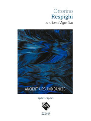 Ottorino RESPIGHI - Ancient Airs and Dances - For 4 Guitars