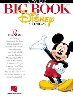 The Big Book Of Disney Songs - Alto Sax