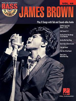 James Brown Bass Play-Along Volume 48 + CD