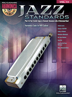 Jazz Standards Harmonica Play-Along Volume 14 (Chromatic Harmonica) + CD