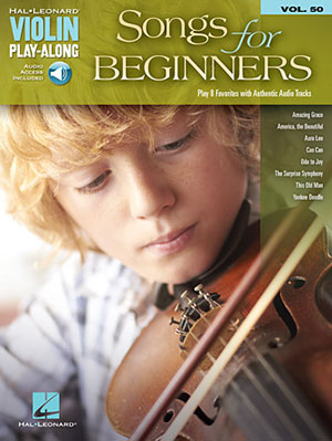 Songs for Beginners Violin Play-Along Volume 50 + CD