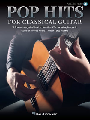 Pop Hits for Classical Guitar + CD