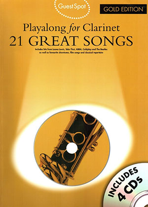 Guest Spot 21 Great Songs (Clarinet) + 4CD