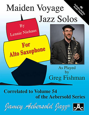 Play-A-Long Series, Vol. 54: Maiden Voyage - Alto Sax Solos + CD