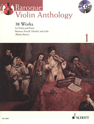 Baroque Violin Anthology Vol.1 + CD